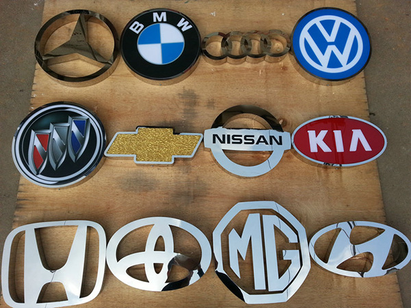 4S店三維汽車标志23